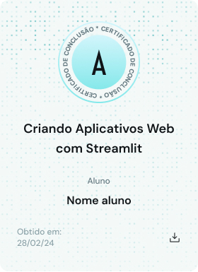 Modelo de certificado