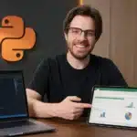 Capa da trilha Python Office: Python para empresas - Asimov Academy