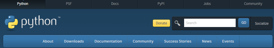 Site python.org