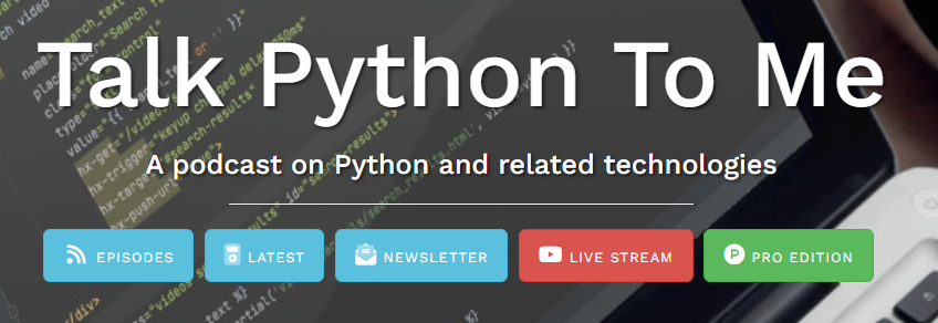 Podcast Talk Python To Me