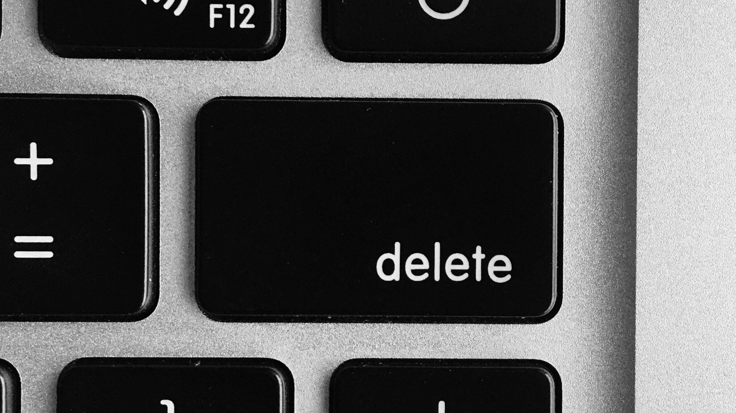 Botão delete docomputador