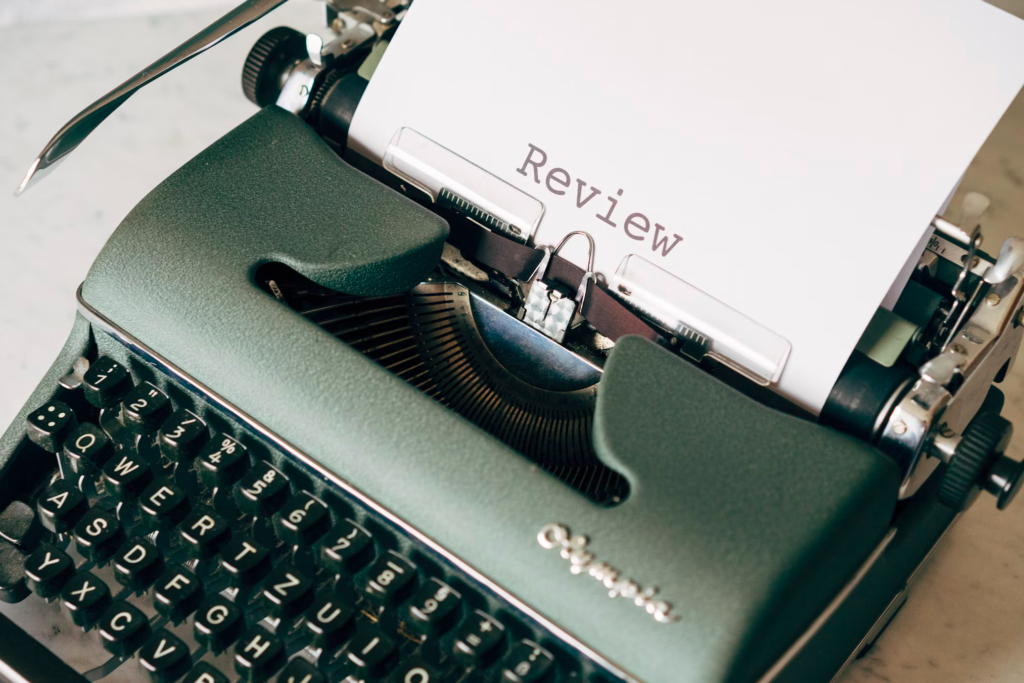 maquina de escrever escrevendouma review