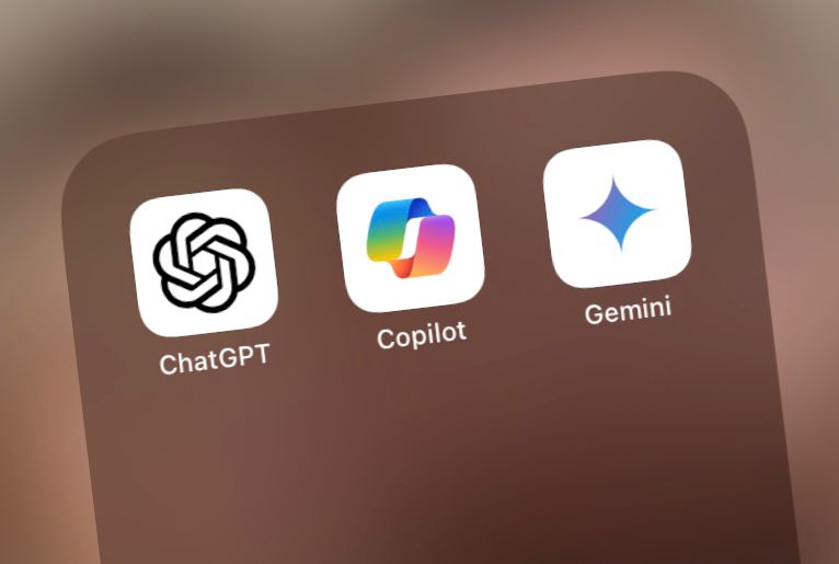 Exemplos de IA: ChatGPT, Copilot e Gemini