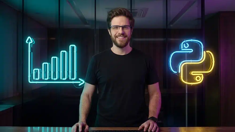 Capa do Curso Python para dados: do zero à análise completa - Asimov Academy