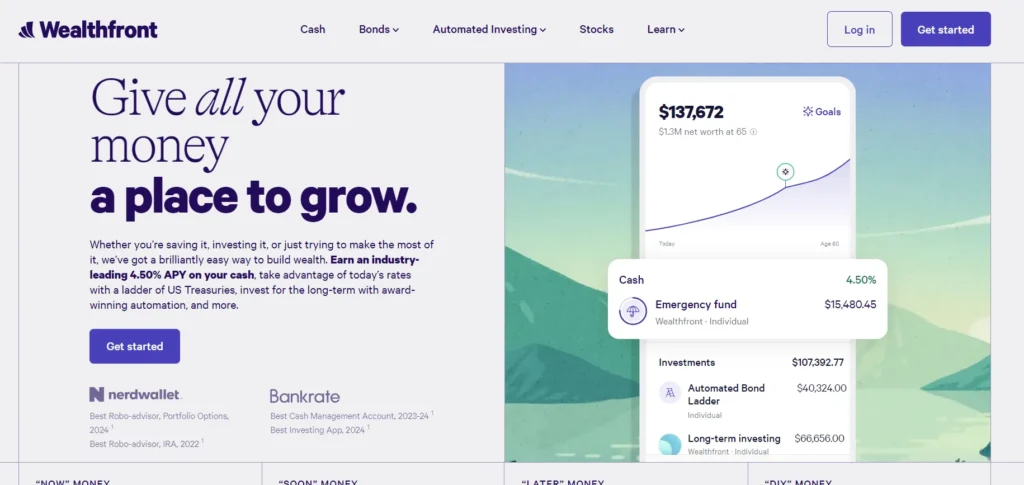 IA para investimento Wealthfront