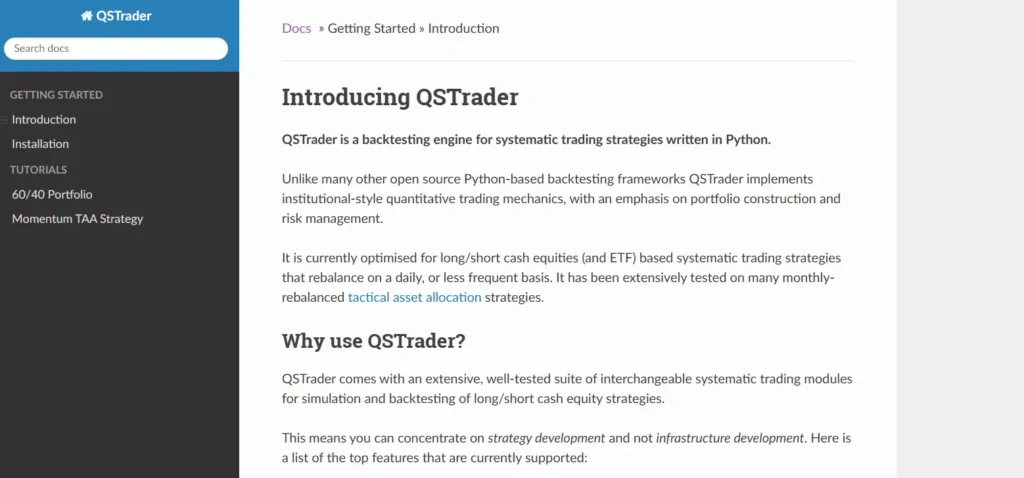 QSTrader