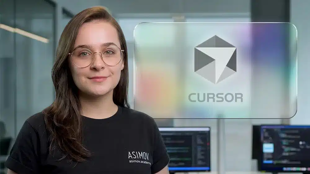 Capa do Curso CursorAI - ganhe 10x mais produtividade com a IDE de IA - Asimov Academy