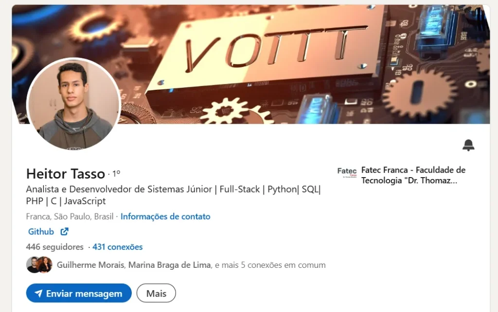 perfil linkedin
