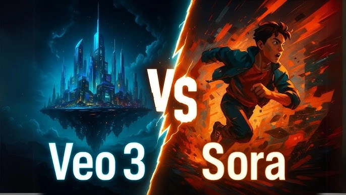 Veo 3 ia do google vs Sora