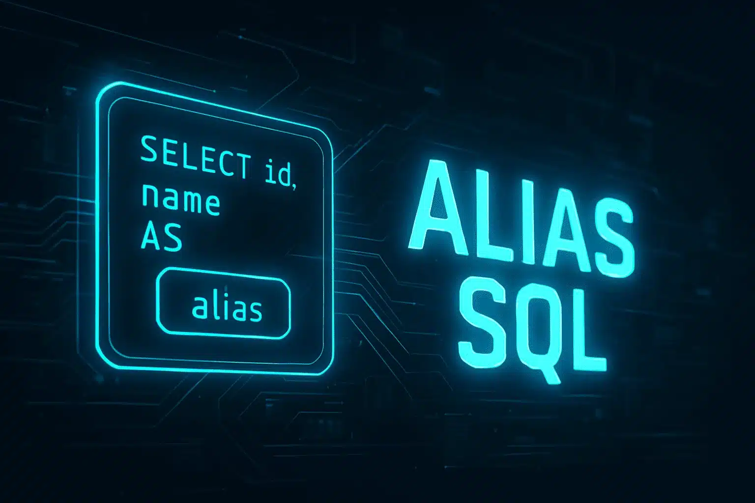 Alias SQL