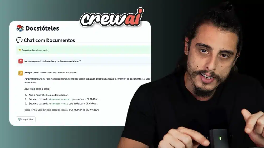 Capa do Projeto Docstóteles (RAG + Web Scraping) - Asimov Academy