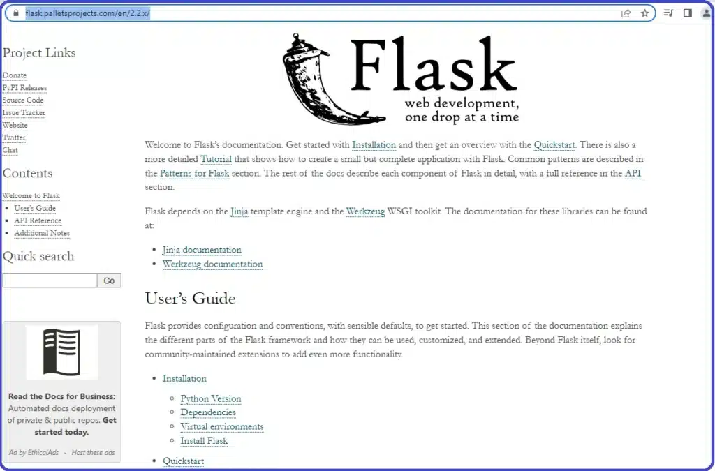 Flask Web