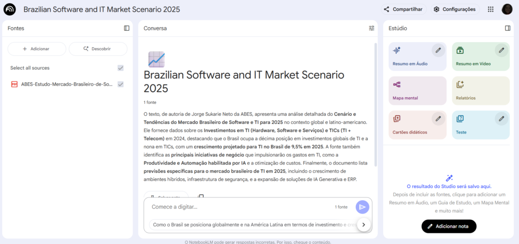 Como usar notebooklm para estudar