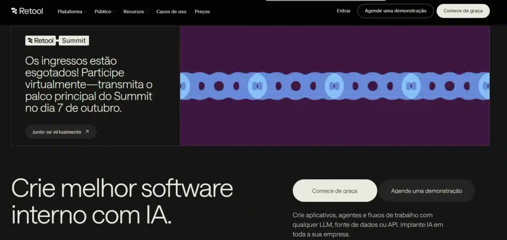 Retool Software com IA