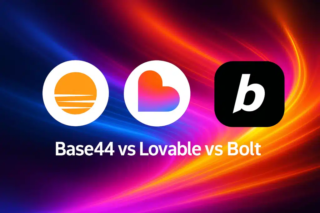 Base44 vs Lovable vs Bolt