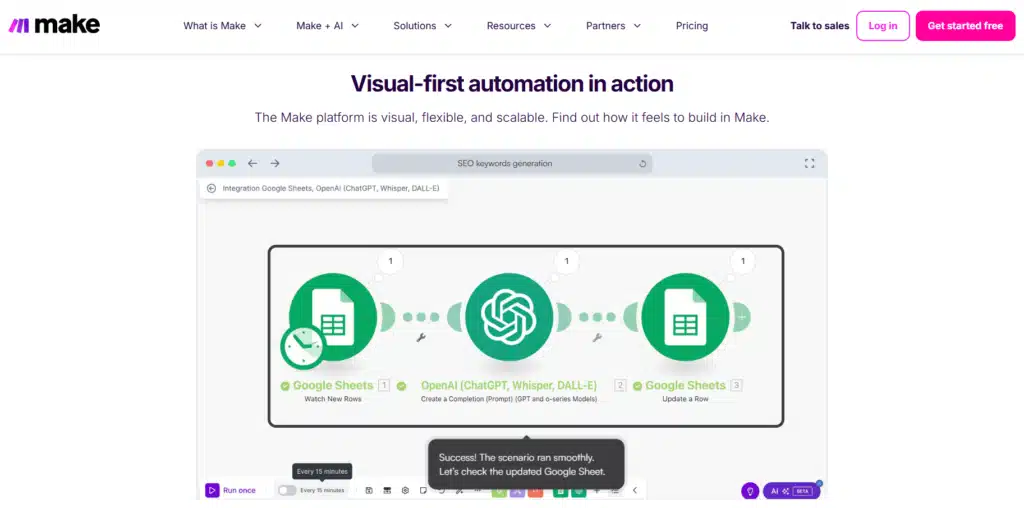 Ferramentas no-code Make