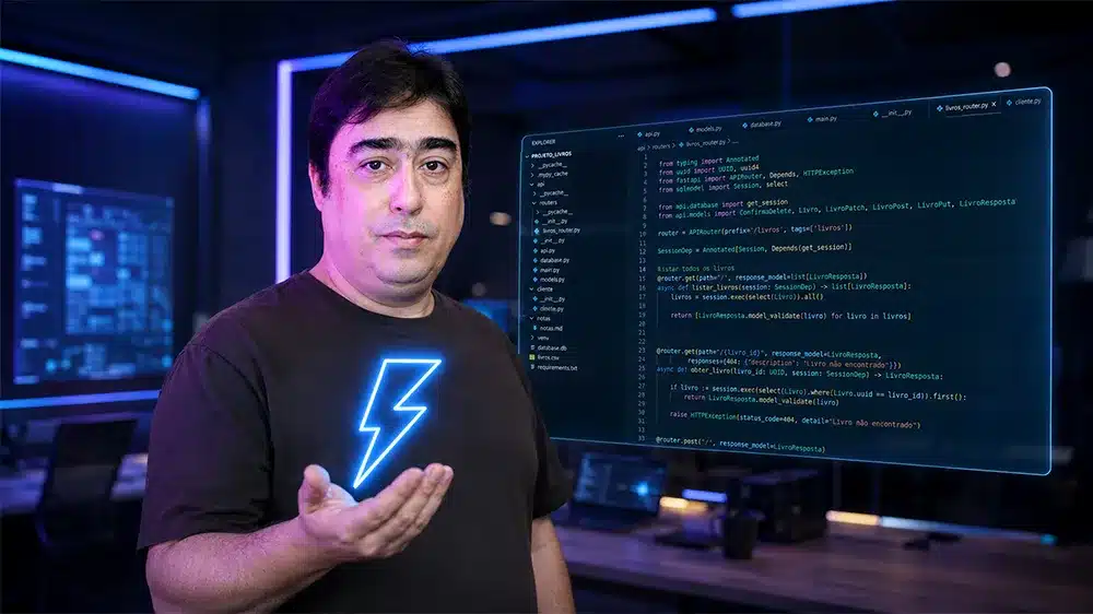 Capa do Curso FastAPI na Prática: Criando APIs Modernas em Python - Asimov Academy
