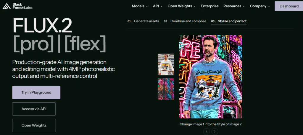 IA para criar imagem: Flux.2