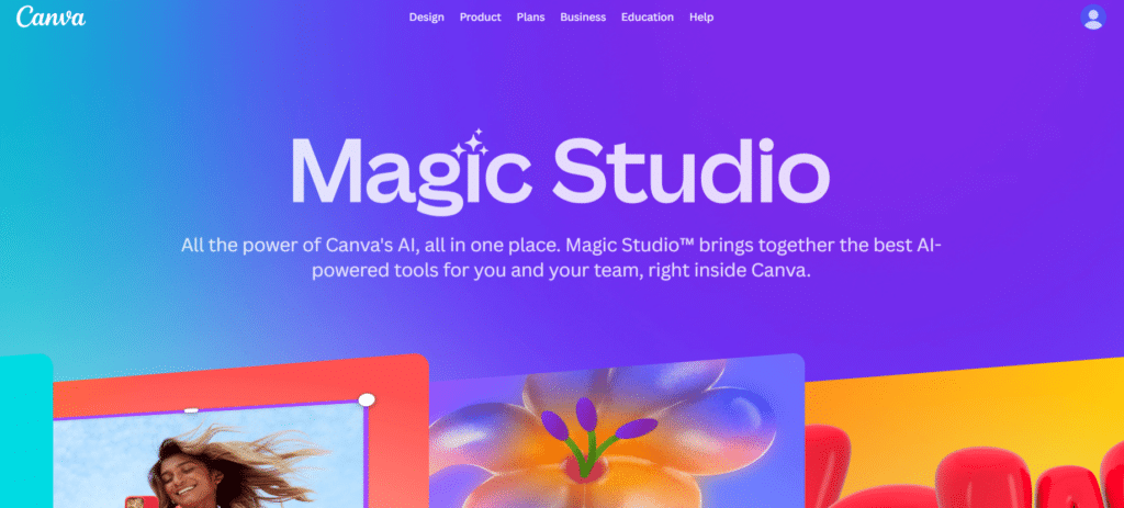 IA para criar imagem: Canva