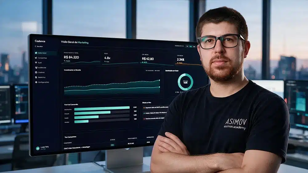 Capa da Masterclass - Criando Interfaces Absurdas com IA - Asimov Academy